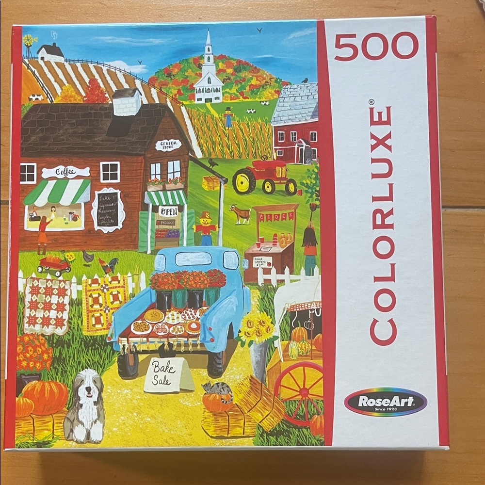 Colorful Farm Scene Puzzle